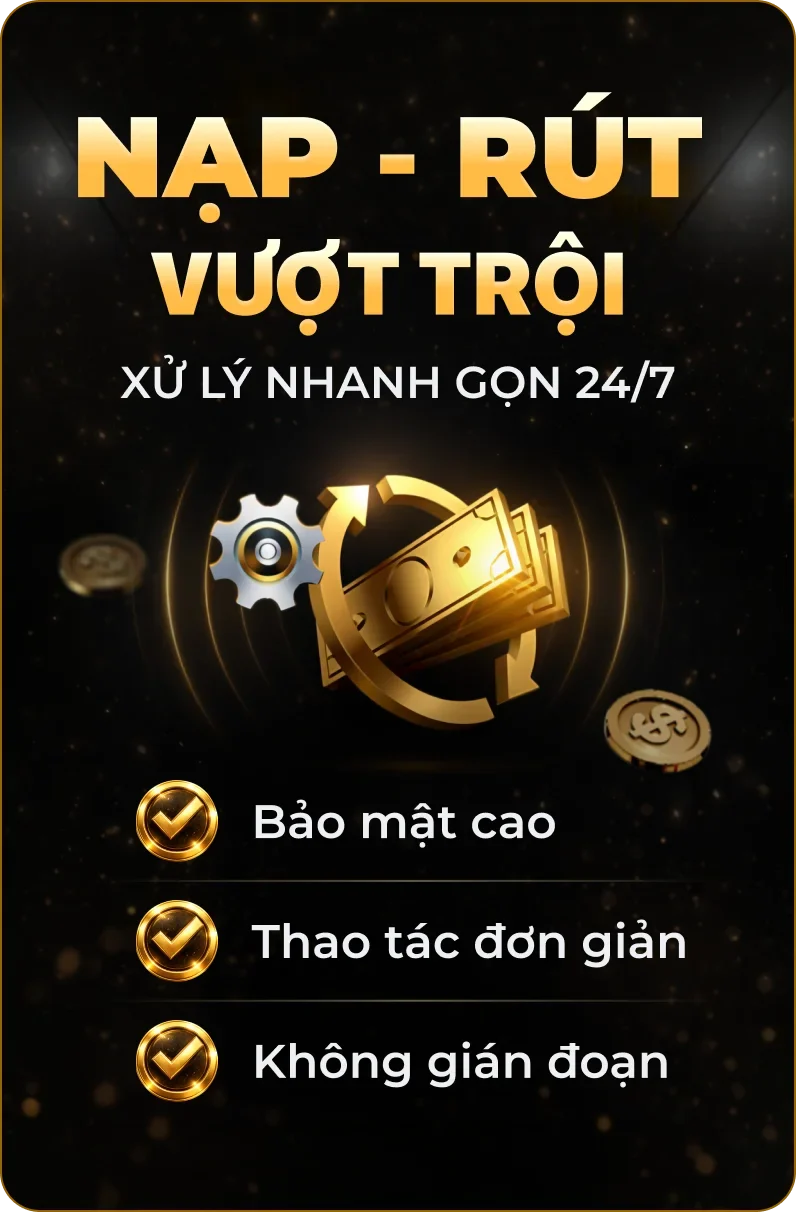 U888 NẠP RÚT