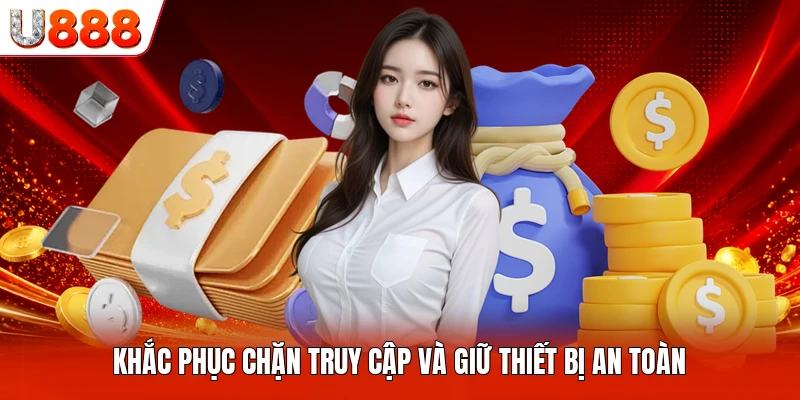 Khắc phục chặn truy cập và giữ thiết bị an toàn