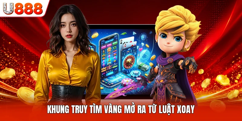 Khung truy tìm vàng mở ra từ luật xoay