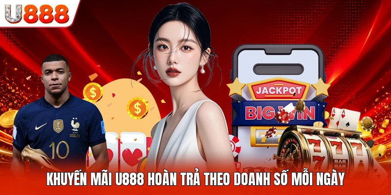 Khuyến mãi U888 hoàn trả theo doanh số mỗi ngày