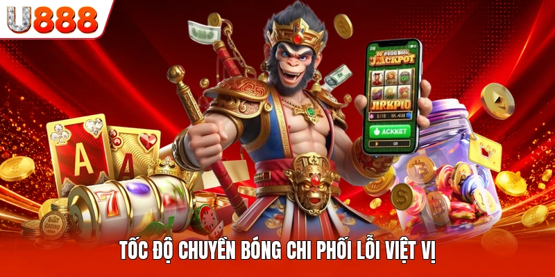 Tốc độ chuyền bóng chi phối lỗi việt vị